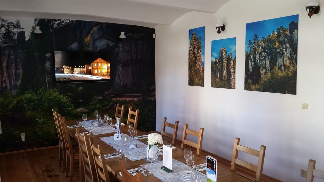 Teplice nad Metují Hotel Strelnice מראה חיצוני תמונה